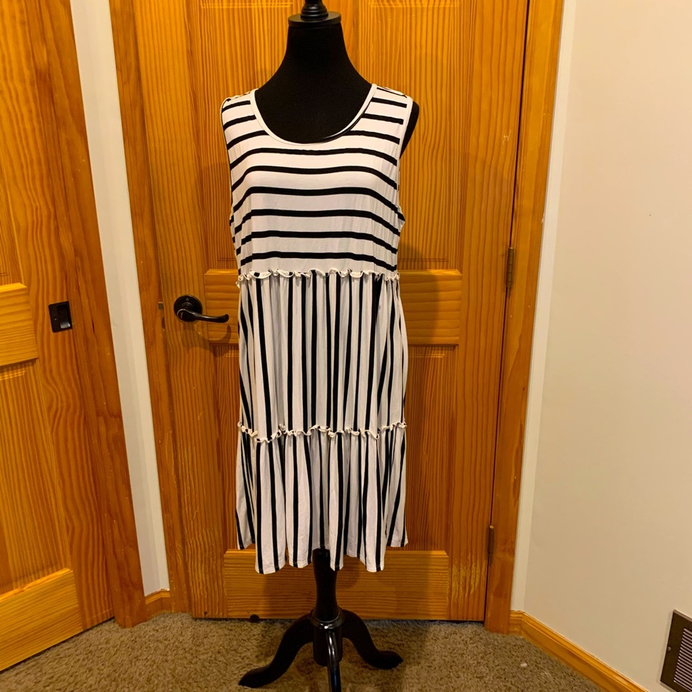 Striped summer dress